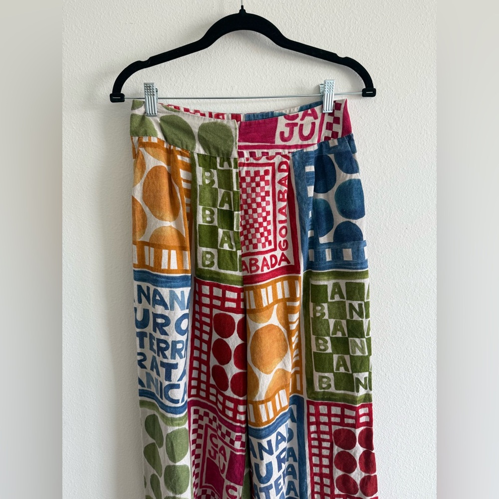 Farm Rio
Linen Wide Leg Pants - Picture 4 of 7